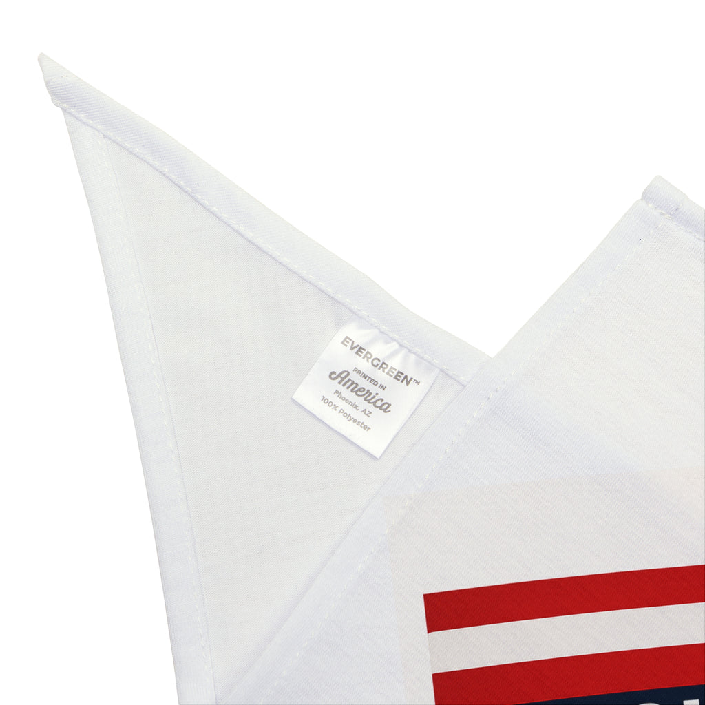 "#GREAT-FUL AMERICAN" American Flag Pet Bandana — Patriotic Dog & Cat Accessory for 4th of July, Memorial Day, and Everyday Proud Pet Owners